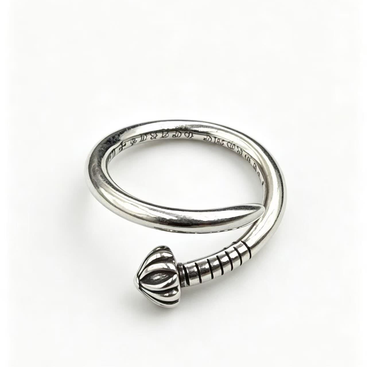 Chrome Hearts Silver Adjustable Ring